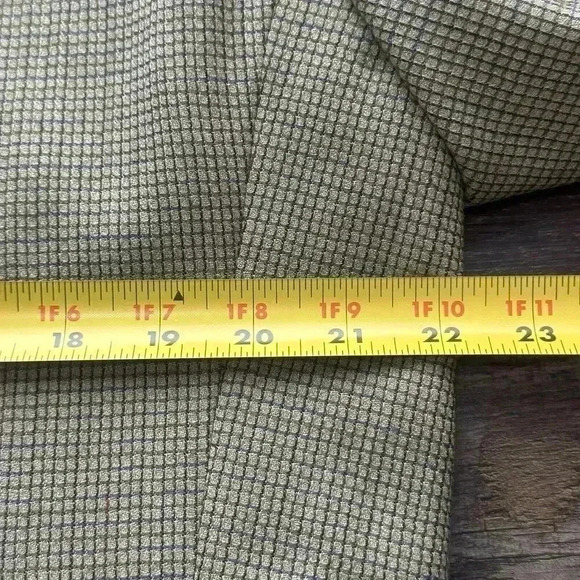 VTG Givenchy Monsieur Worsted Wool Suit Sport Jacket Blazer Houndstooth Sz 42R - Picture 16 of 16